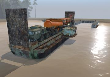 Мод Паром / Баржа версия 1.0 для SpinTires (v1.6+)