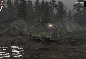 Мод «Пасмурная погода» версия 0.1 для SpinTires (v03.03.16)