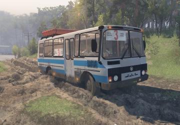 Мод ПАЗ-3205 4х2 версия 1.2 для SpinTires (v03.03.16)