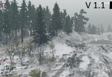 Мод Первый снег версия 1.2 для SpinTires (v03.03.16)