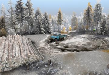 Мод Первый снег - Доработка версия 1.0 для SpinTires (v1.7.1)