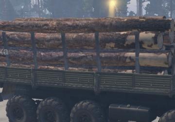 Мод Платформы и прицепы, полуприцепы Камаз версия 4 для SpinTires (v03.03.16)