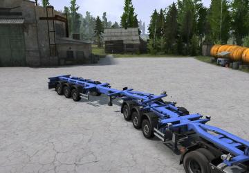 Мод Полуприцеп-контейнеровоз версия 30.12.21 для SpinTires (v03.03.16)