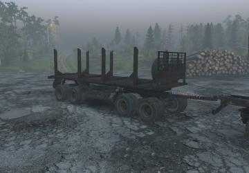Мод Прицеп лесовоз версия 2.0 для SpinTires (v03.03.16)