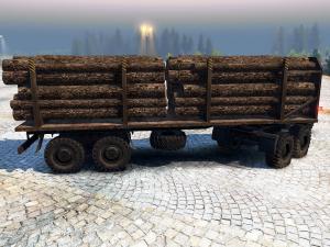 Мод Прицеп лесовоз версия 11.05.17 для SpinTires (v03.03.16)