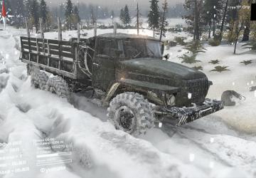 Мод Реалистичная заснеженность версия 1.0 для SpinTires (v03.03.16)