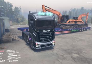 Мод Scania R1000 версия 08.12.19 для SpinTires (v03.03.16)
