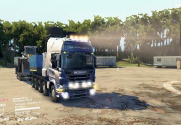 Мод Scania R730 10x10 версия 2.0 для SpinTires (v03.03.16)