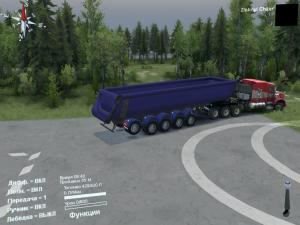 Мод Semi-trailer dump truck версия 1.1 для SpinTires (v03.03.16)