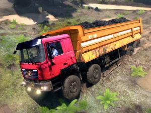 Мод Shaanxi F2000 «8х4» версия 30.10.17 для SpinTires (v03.03.16)