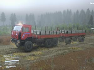 Мод Скин бортовой платформы и прицепа «Новый стиль 2» v0.1 для SpinTires (v03.03.16)