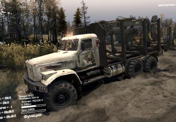 Мод Скин «Сохатый» для Краз-255 версия 1.0 для SpinTires (v03.03.16)