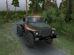 Мод Скин Урал-4320 «На Берлин» версия 1.1 для SpinTires (v03.03.16)