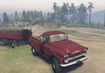 Мод TBT Red Chevy версия 1 для SpinTires (v03.03.16)