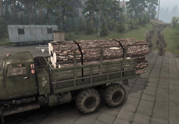Мод Текстура брёвен версия 1.0 для SpinTires (v1.4.2)