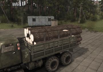 Мод Текстура брёвен версия 1.0 для SpinTires (v1.3.7)