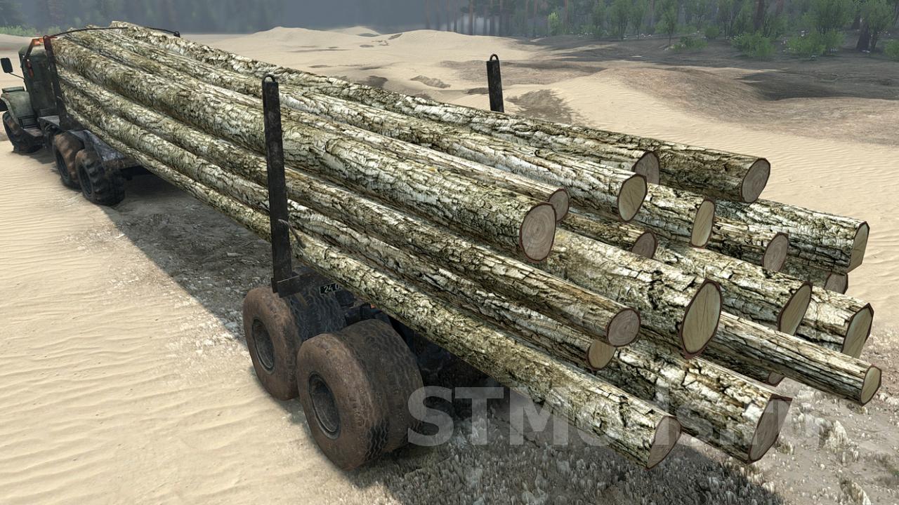 Мод на бревна. SPINTIRES V.03.03.16. Сноу раннер прицеп для длинных бревен. Длинное бревно. Бревна MUDRUNNER.