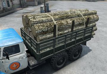 Мод Текстура брёвен версия 1.0 для SpinTires (v03.03.16)