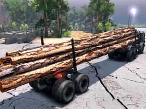 Мод Текстура «Брёвна» версия 2.0 для SpinTires (v03.03.16)