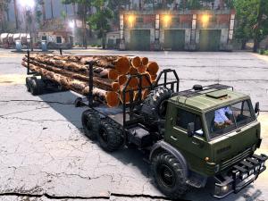 Мод Текстура «Брёвна» версия 2.0 для SpinTires (v03.03.16)
