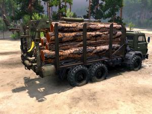 Мод Текстура «Брёвна» версия 2.0 для SpinTires (v03.03.16)