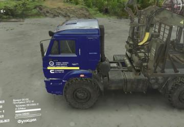 Мод Текстура для Камазов 44108/43118 версия 1.0 для SpinTires (v03.03.16)