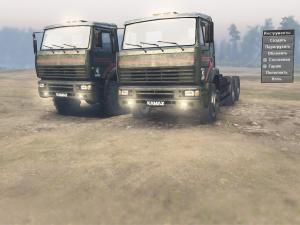 Мод Текстура КамАЗ-6520/6522 зелёная версия 1.0 для SpinTires (v03.03.16)