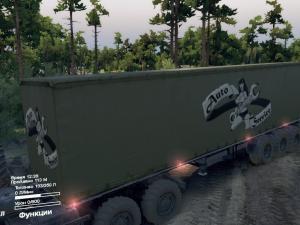 Мод Текстура Полуприцепа «Auto Service» версия 1.0 для SpinTires (v03.03.16)