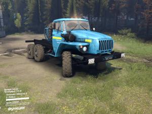 Мод Текстура стандартного Урал-4320 версия 1 для SpinTires (v2014)