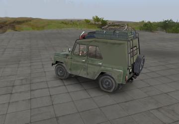 Мод Текстура тент Уаз 469 версия 1 для SpinTires (v1.7.1)