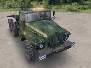 Мод Текстуры камуфляжа для КамАЗ-6520/6522, КрАЗ-255 и Урал-4320 v1 для SpinTires (v03.03.16)