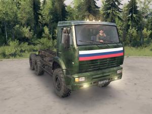 Мод Текстуры камуфляжа для КамАЗ-6520/6522, КрАЗ-255 и Урал-4320 v1 для SpinTires (v03.03.16)