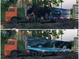 Мод Текстуры полуприцеп-фургона версия 1 для SpinTires (v03.03.16)