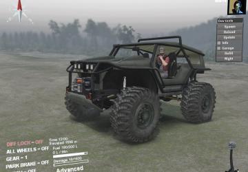 Мод Тигр версия 2.0 для SpinTires (v03.03.16)