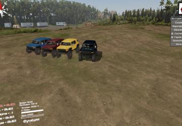 Мод Toyota FJ Cruiser версия 1.0 для SpinTires (v03.03.16)