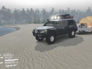 Мод Toyota Land Cruiser 200 версия 1.0 для SpinTires (v03.03.16)