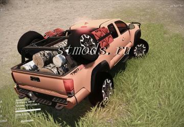Мод Toyota Tacoma 2016 (WIP) версия 1.2 для SpinTires (v03.03.16)