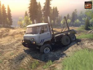 Мод УАЗ-3909 6x6 версия 1.0 для SpinTires (v2014)