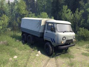 Мод УАЗ-3909 6x6 версия 1.0 для SpinTires (v2014)