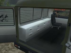 Мод Уаз-2925 версия 2.0 для SpinTires (v03.03.16)