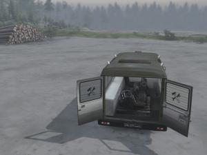 Мод Уаз-2925 версия 2.0 для SpinTires (v03.03.16)