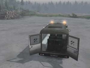 Мод Уаз-2925 версия 2.0 для SpinTires (v03.03.16)