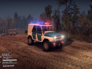 Мод УАЗ-31519 версия 1.0 для SpinTires (v2014)
