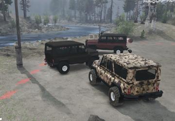 Мод УАЗ-3153 версия 1.0.0 для SpinTires (v03.03.16)