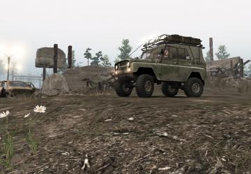 Мод Уаз-469 версия 3 для SpinTires (v1.4.5)