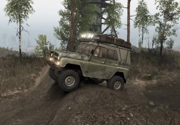 Мод Уаз-469 версия 3 для SpinTires (v1.4.5)