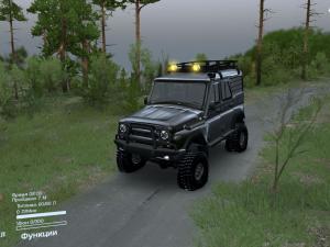 Мод Уаз «Hunter» версия 07.06.16 для SpinTires (v03.03.16)