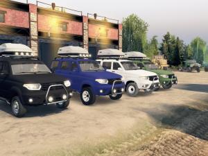 Мод УАЗ Патриот версия Бета 1 для SpinTires (v03.03.16)