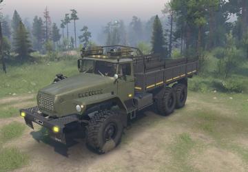 Мод Ural4320-10 версия 1 для SpinTires (v03.03.16  и выше)
