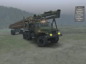 Мод Урал-375Д «Лесовоз» версия 1.0 для SpinTires (v03.03.16)